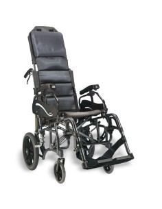 Silla de ruedas basculante de aluminio plegable Vip