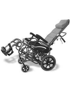Silla de ruedas basculante de aluminio plegable Vip 2