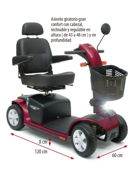 Scooter compacto de gran autonomía 'Victory Lux'