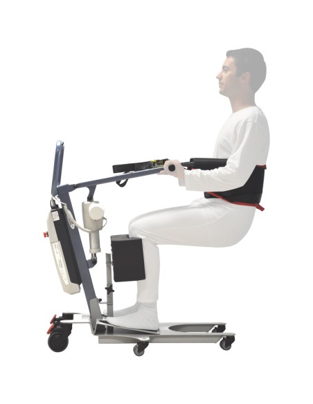 Grúa de bipedestación y traslado 'Way Up' cambiapañales con arnés incluido