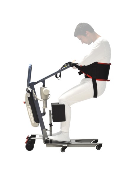 Grúa de bipedestación y traslado 'Way Up' cambiapañales con arnés incluido