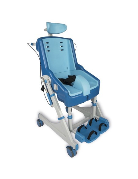 Silla basculante 'Sanichair' con cabezal