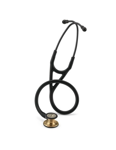 3M Littmann™ Cardiology IV negro-humo, acabado Latón