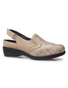 Calzado confort señora beige