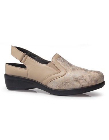 Calzado confort señora beige