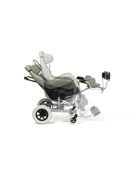 Sillón Confort basculante con ruedas "Coraille" | para Interiores o Exteriores