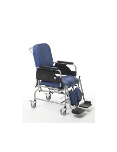 Silla de descanso de ruedas 9300 Vermeiren (distintos tamaños de ruedas a elegir) con asiento inodoro y cubeta extraíble 2