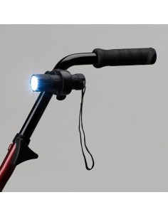Linterna de luz LED portátil para andadores