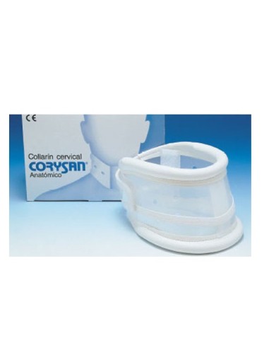 Collarín cervical anatómico de 2 piezas | Regulable en altura | Corysan