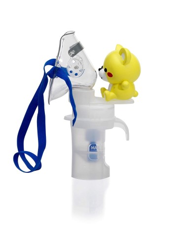 Nebulizador Infantil compresor OMRON C801KD (con mascarilla para bebés y niños pequeños incluida (0 a 6 años))
