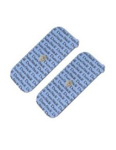 Electrodos autoadhesivos rectangulares Dura-stick Plus (tipo Compex) Snap 5x10 cm (2 uds)
