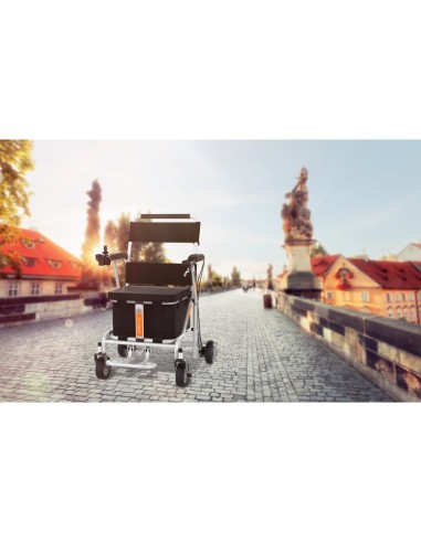 Silla de ruedas eléctrica plegable Airwheel H8 con control remoto con el móvil