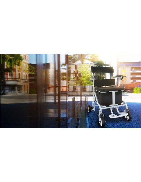 Silla de ruedas eléctrica plegable Airwheel H8 con control remoto con el móvil