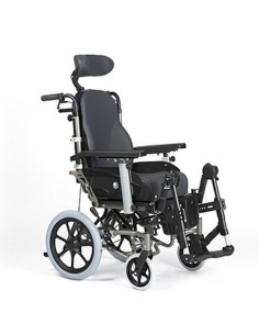 Silla de ruedas de posicionamiento basculante y reclinable Inovys One | con reposacabezas multirregulable incluido