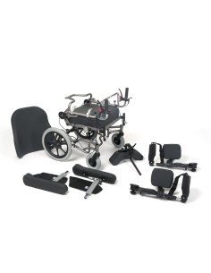 Silla de ruedas de posicionamiento basculante y reclinable Inovys II | con reposacabezas multirregulable incluido 2