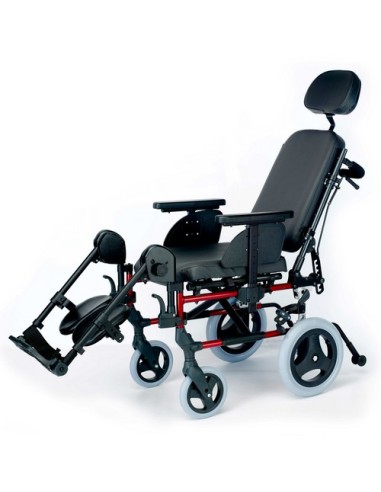 Silla de ruedas plegable Breezy Style con respaldo reclinable | rueda grande o pequeña