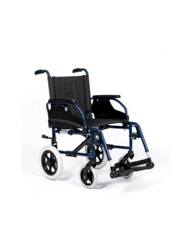 Silla de ruedas plegable de aluminio D200P (opción de motor V-Drive y elegir rueda grande o pequeña)