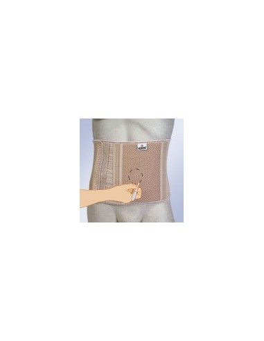 Faja abdominal para colostomía (para ostomizados sin orificio)