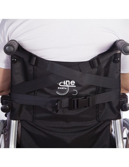 Cinturón abdominal abierto para silla de ruedas y sillas de descanso