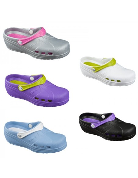 Zuecos Asana | Zuecos unisex de distintos colores | Feliz Caminar