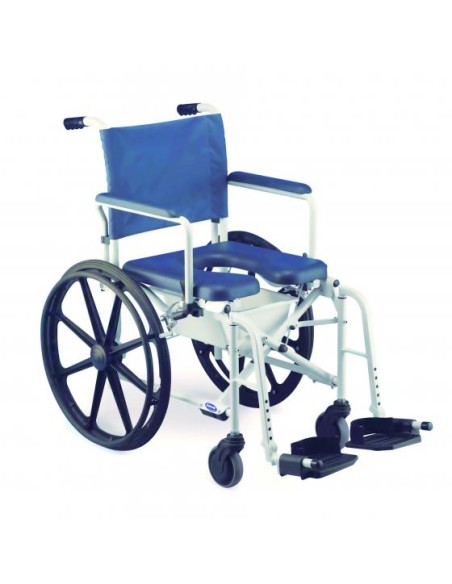 Silla de ducha e inodoro plegable autopropulsable Lima H273 | Invacare