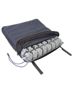 Cojín antiescaras de aire con 1 válvula | incluye funda transpirable, kit de reparación y  bomba para inflarlo | Cushion Air | V