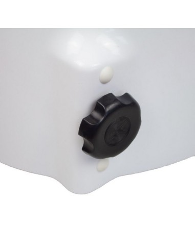 Elevador de baño con tapa de altura 17 cm con reposabrazos abatibles | Regulable e inclinable | Modelo Tajo