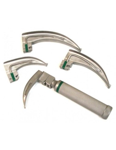 Laringoscopio Adulto 3 palas sin estuche Tipo McIntosh "Talmed"
