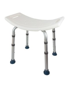 Silla de baño | Taburete de baño regulable en altura | Modelo Orilla