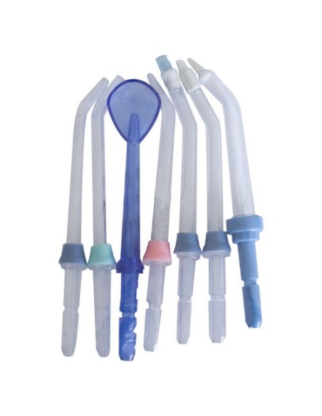 Irrigador dental familiar | 7 cabezales funcionales | Depósito 600 ml