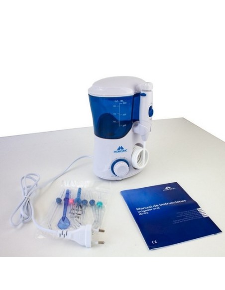 Irrigador dental familiar | 7 cabezales funcionales | Depósito 600 ml