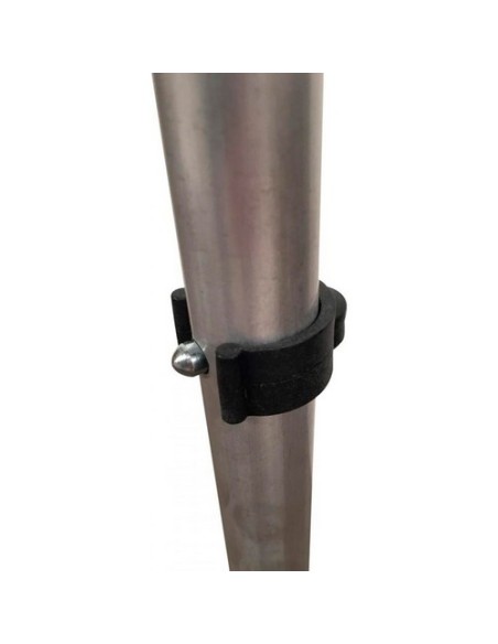 Muletas Advance 2 uds con puño anatómico de goma | Bastón canadiense ortopédico | Color morado | Aluminio, monoplástico