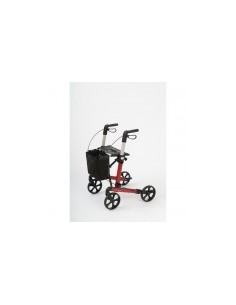Andador rollator plegable, regulable y ligero de 4 ruedas con cesta y mesa "Server" 2