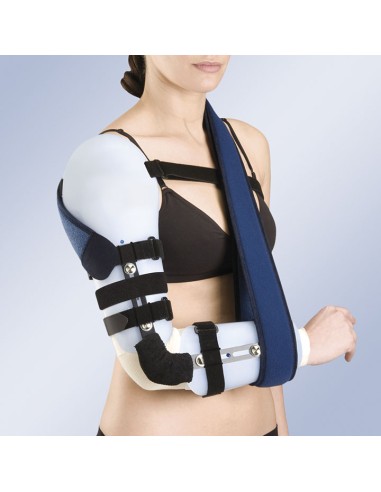 Ortesis de Codo Articulado de Brazo y Antebrazo en Termoplástico