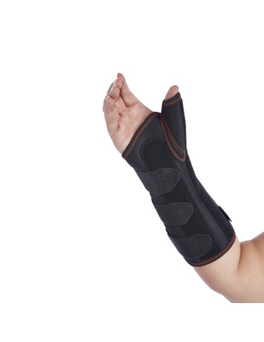 Muñequera con Férula Palmar y de Pulgar Rígidas