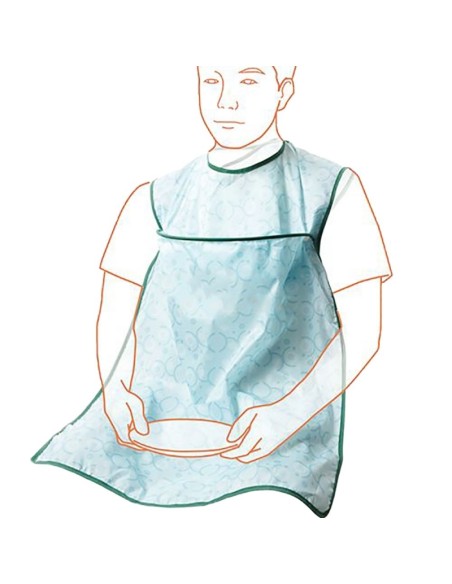 Babero para adultos | Impermeable y resistente
