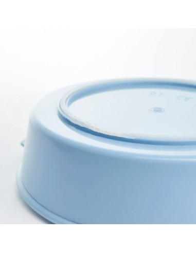 Plato que mantiene el calor | Apto para microondas | Azul