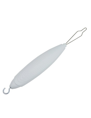 Abrochador de botones | Blanco | Acero inoxidable