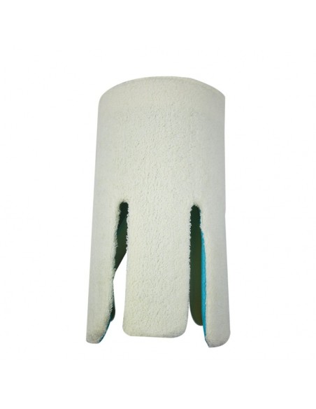 Calzador de calcetines Terry | Blanco y azul
