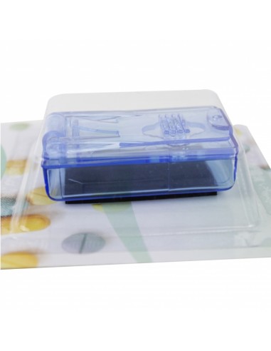 Dispensador de comprimidos | Ergonómico | Azul