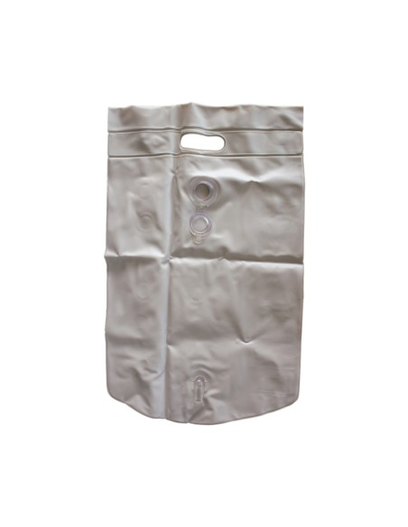 Lavacabezas hinchable | Con 4 accesorios | Blanco