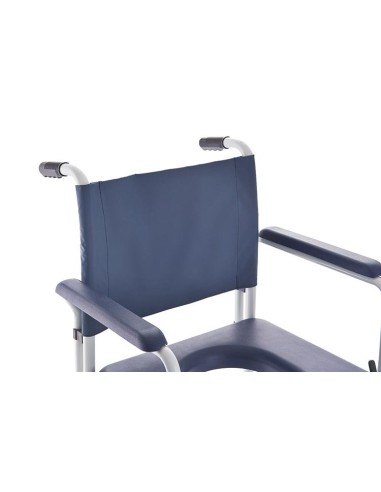 Silla de ducha e inodoro plegable autopropulsable Lima H273 | Invacare