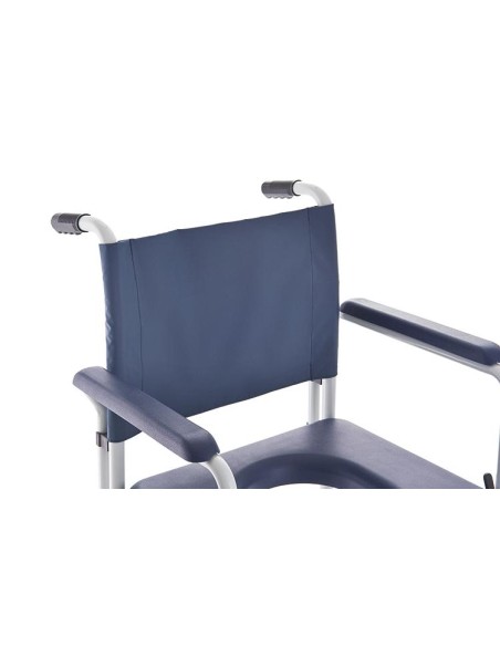 Silla de ducha e inodoro plegable autopropulsable Lima H273 | Invacare