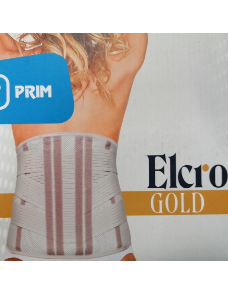 Faja sacrolumbar semirrigida | Elcross Gold 232 | Prim