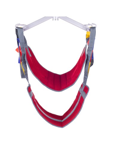 Grúa eléctrica de traslado Aúpa mini o XL con arnés