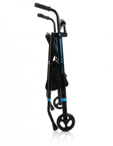 Andador con asiento y plegable de aluminio para interiores | Elite 3G
