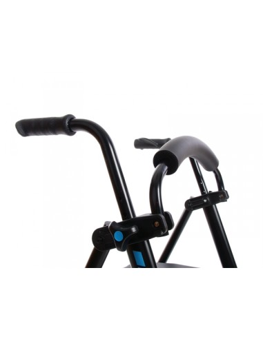 Andador con asiento y plegable de aluminio para interiores | Elite 3G