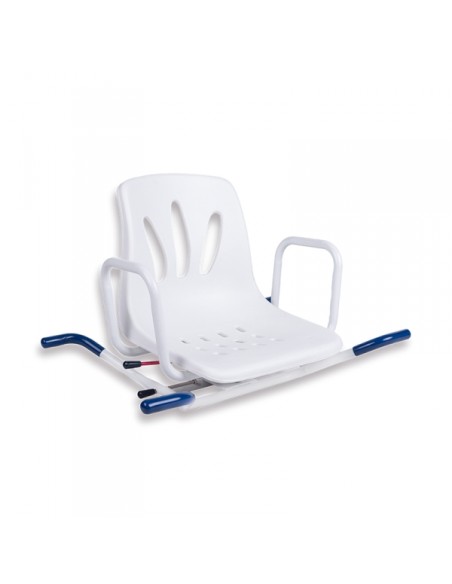 Asiento giratorio para la bañera | Acero inoxidable | My Bath