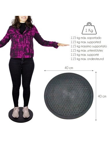 Disco giratorio | Transferencia 360º | 40 cm diámetro | Mobiclinic