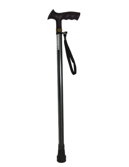 Muletilla de aluminio extensible y regulable en altura | Mango anatómico | Distintos colores